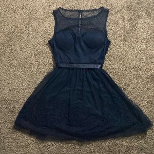 Formal Midnight Blue Dress